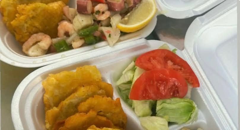 Carrucho Con Tostones